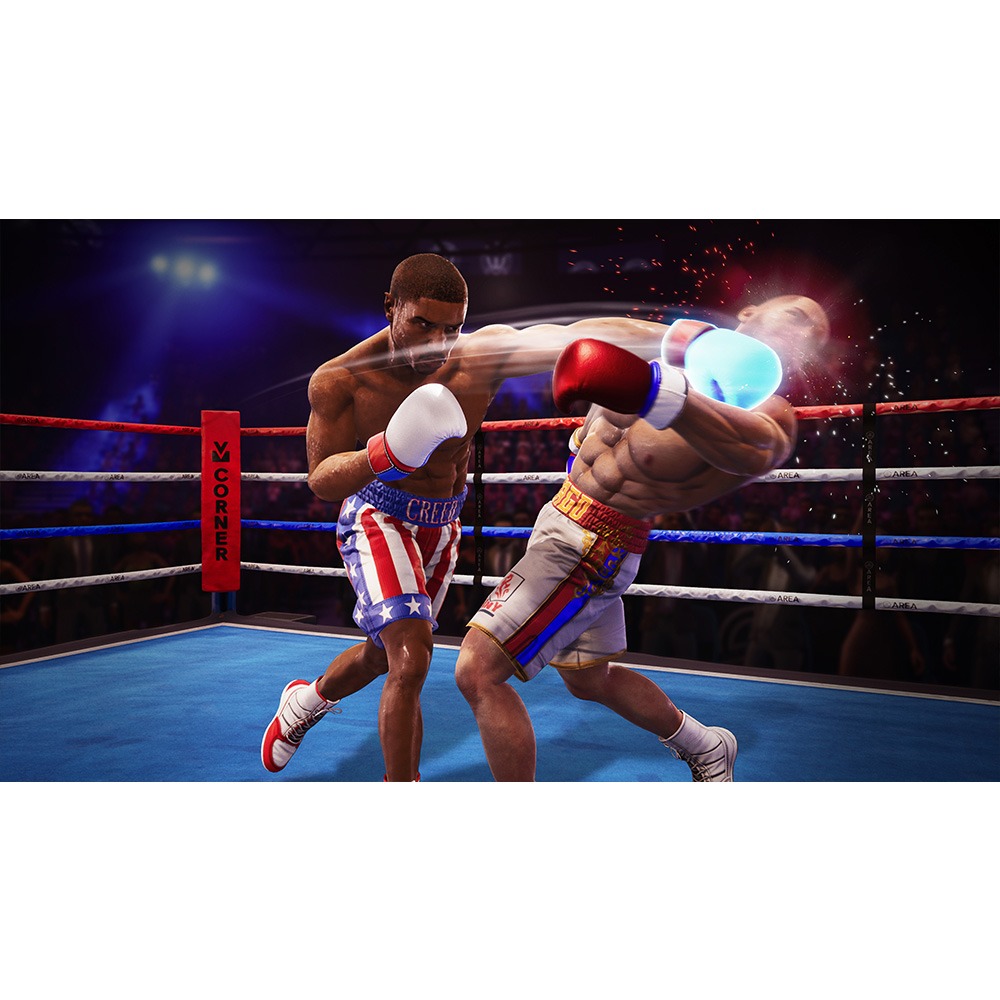 【封面紙輕微破損】NS SWITCH 拳擊大亂鬥 金牌拳手 英文美版 Big Rumble Boxing: Creed-細節圖6