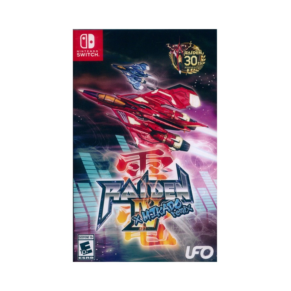 【一起玩】NS SWITCH 雷電IV x 米卡多混音版 英日文美版 Raiden IV x MIKADO remix-細節圖2