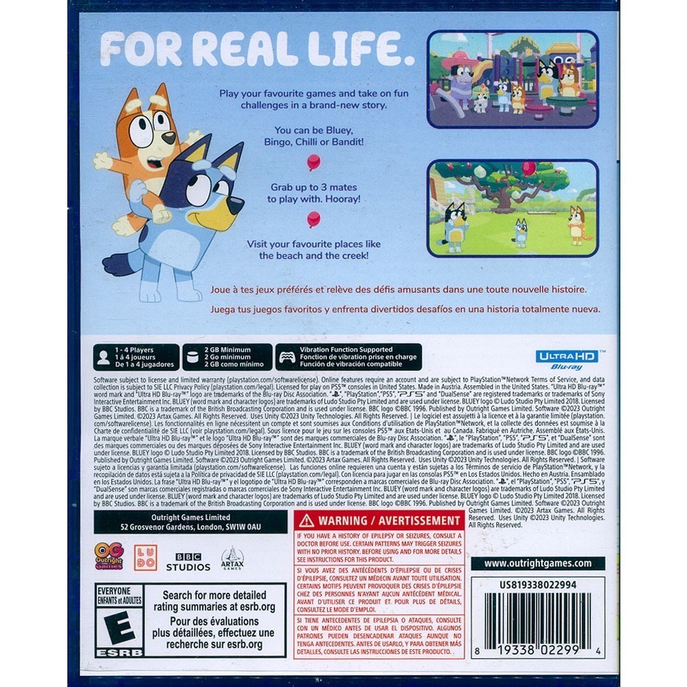 【一起玩】PS5 妙妙犬布麗：電玩版 中文版 Bluey: The Videogame-細節圖5