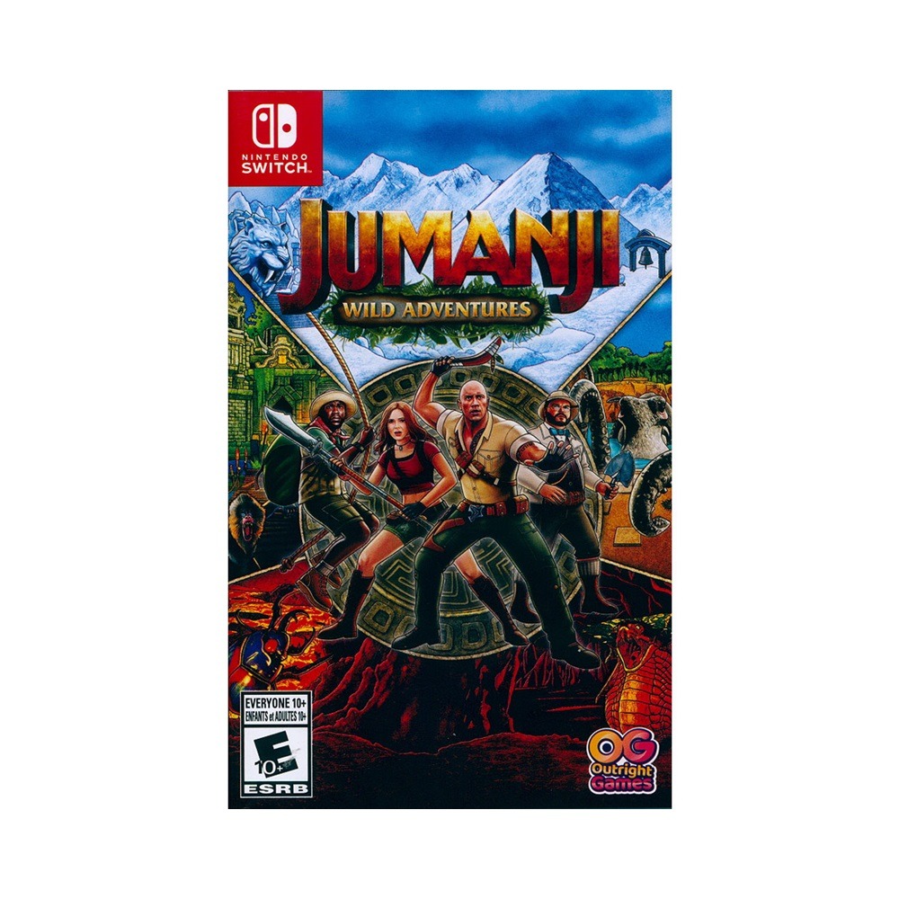 【一起玩】NS SWITCH 野蠻遊戲 野境探索 中英日文美版 Jumanji Wild Adventure-細節圖2