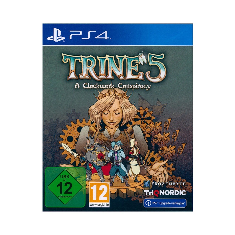 【全新已拆盒損】PS4 狩魔師5：發條陰謀 中英日文歐版 Trine 5: A Clockwork-細節圖2