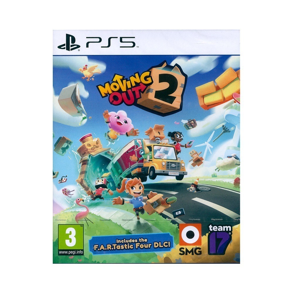 【一起玩】PS5 胡鬧搬家 2 中文版 Moving Out 2 友情破壞 分手遊戲 派對遊戲 全家同樂-細節圖2