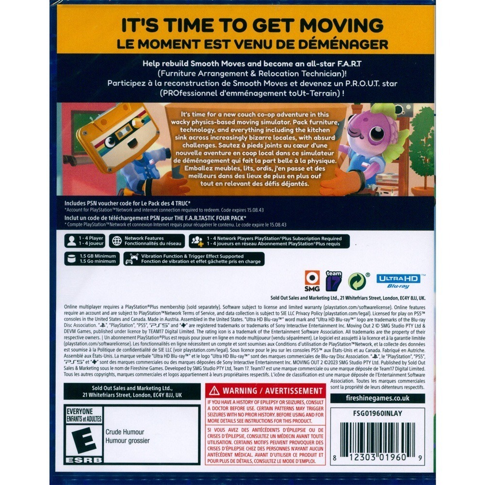 【一起玩】PS5 胡鬧搬家 2 中文版 Moving Out 2 友情破壞 分手遊戲 派對遊戲 全家同樂-細節圖5