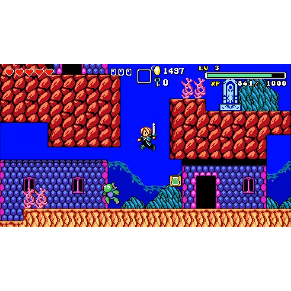 【封面紙破損】NS SWITCH 勇者鬥肥龍 中英日文歐版 AGGELOS-細節圖6