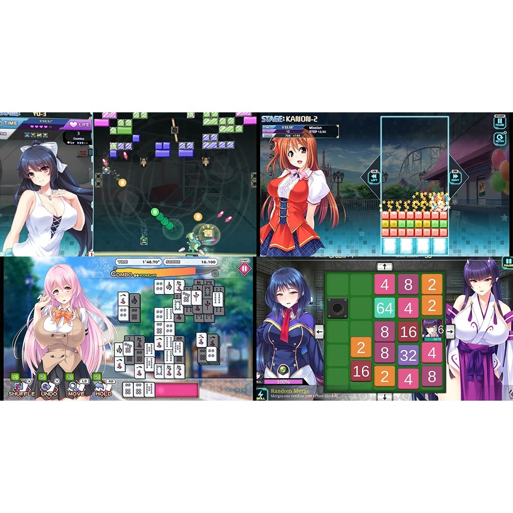 【一起玩】NS SWITCH 美少女遊戲合輯 4 中英日文歐版 Pretty Girls Game Collection-細節圖4