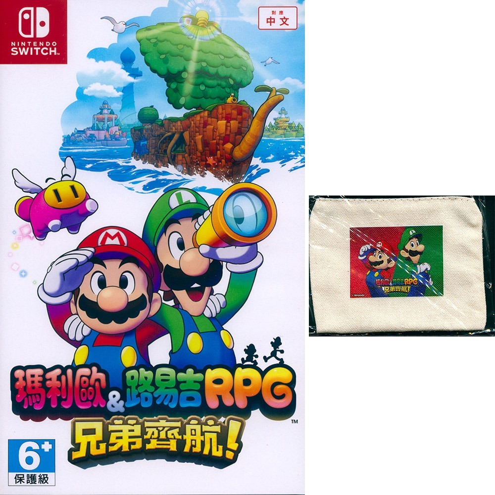 【一起玩】NS SWITCH 瑪利歐＆路易吉RPG 兄弟齊航！中文版 Mario & Luigi 瑪莉歐 瑪莉歐 瑪力歐-規格圖6