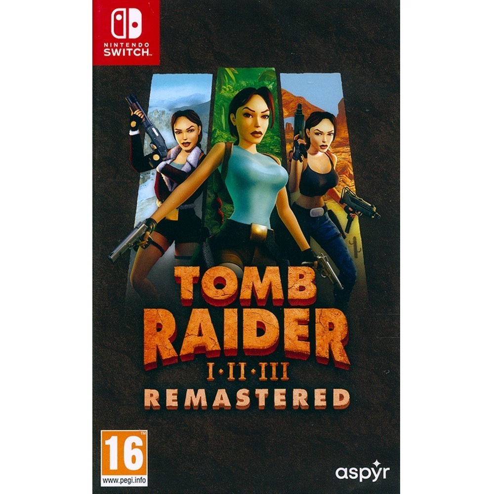 【一起玩】NS SWITCH 古墓奇兵 1-3 復刻版 重製版 移植版 英文版 Tomb Raider 1-3-規格圖7