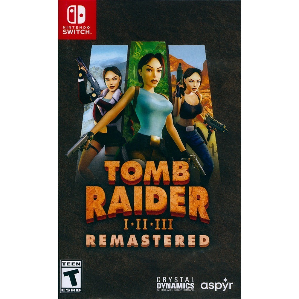 【一起玩】NS SWITCH 古墓奇兵 1-3 復刻版 重製版 移植版 英文版 Tomb Raider 1-3-規格圖7