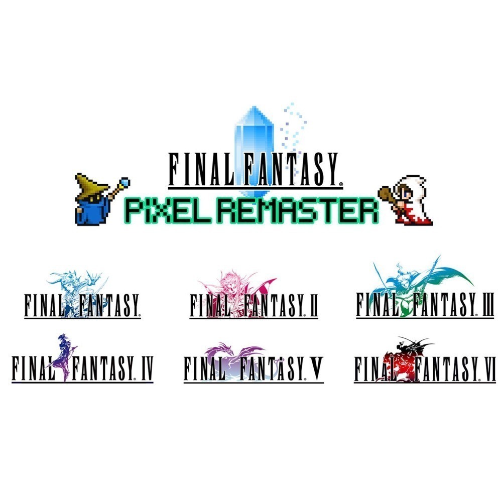 【一起玩】NS Switch 最終幻想 太空戰士 像素複刻版 1-6 合集 中文歐版 FF I II III IV-細節圖3