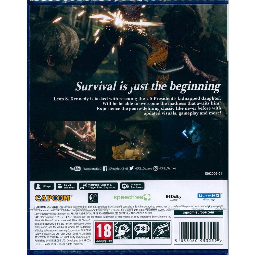 【一起玩】PS5 惡靈古堡 4 重製版 中文版 BIOHAZARD RE:4 RESIDENT EVIL 4-細節圖2
