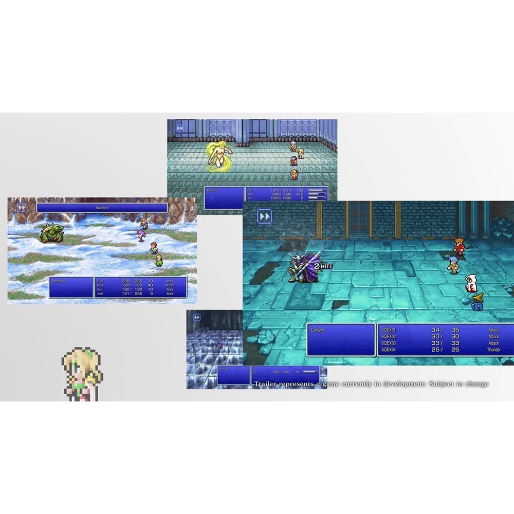 【一起玩】PS4 最終幻想 太空戰士 像素複刻 1-6 合集 中文歐版 FF I II III IV 合輯-細節圖6