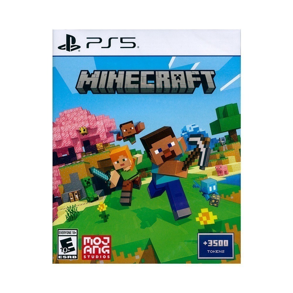 【一起玩】PS5 我的世界+3500代幣 中文版 Minecraft +3500 TOKENS 創世神 麥塊-細節圖2