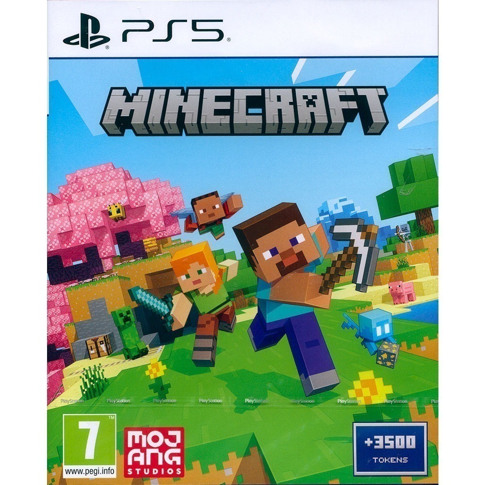 【一起玩】PS5 我的世界+3500代幣 中文版 Minecraft +3500 TOKENS 創世神 麥塊-規格圖8