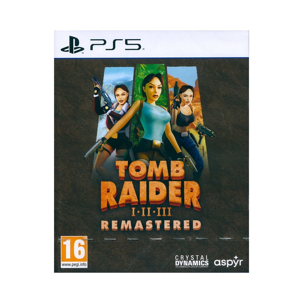 【一起玩】PS5 古墓奇兵 1-3 復刻版 重製版 移植版 英文歐版 Tomb Raider 1-3-細節圖2