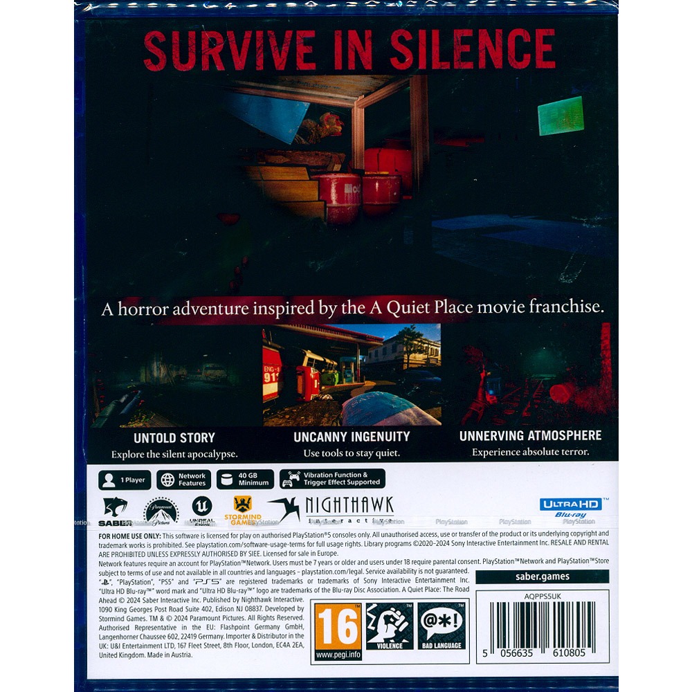 【一起玩】PS5 噤界：前方的路 中英日文歐版 A QUIET PLACE THE ROAD AHEAD-細節圖3