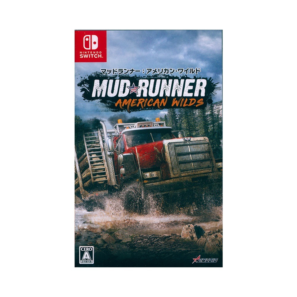 【一起玩】NS SWITCH 旋轉輪胎 泥濘奔馳 美洲荒野版 英日文日版 Spintires Mudrunner-細節圖2