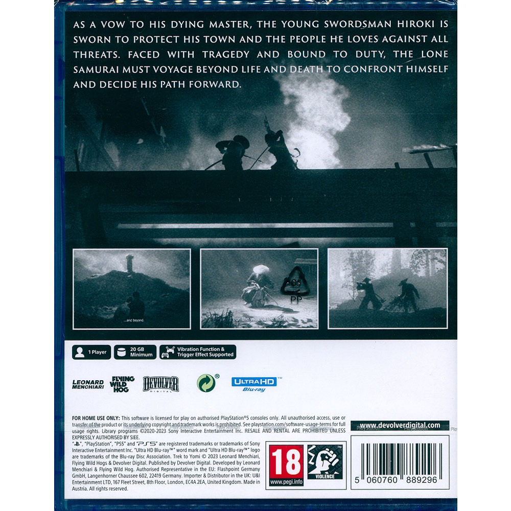 【一起玩】PS5 幽冥旅程 中英日文歐版 TREK TO YOMI-細節圖3