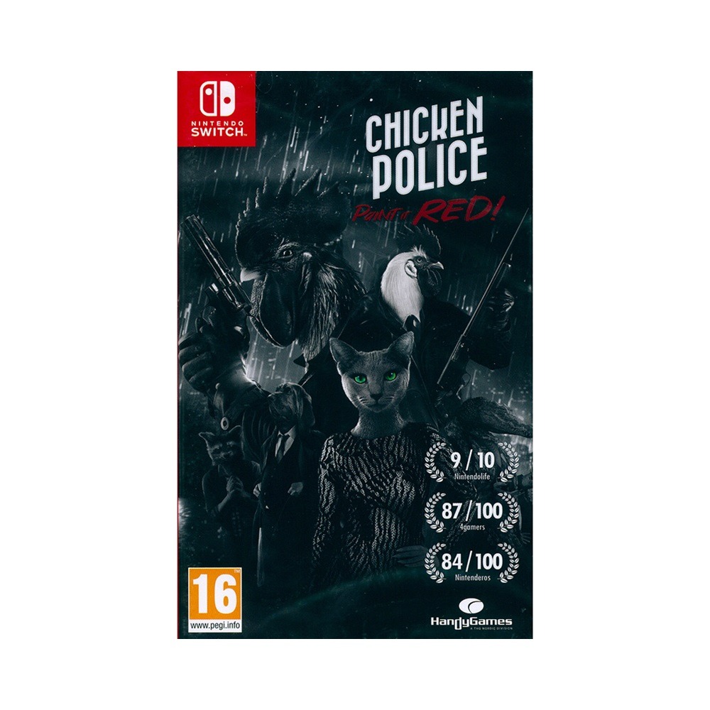 【一起玩】NS SWITCH 雞之警探：血色追查 中英日文歐版 Chicken Police Paint it RED-細節圖6