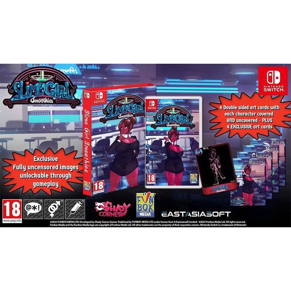 【一起玩】NS Switch 史萊姆少女：果昔派對 英文歐版 Slime Girls: Smoothies 史萊姆女孩-細節圖3