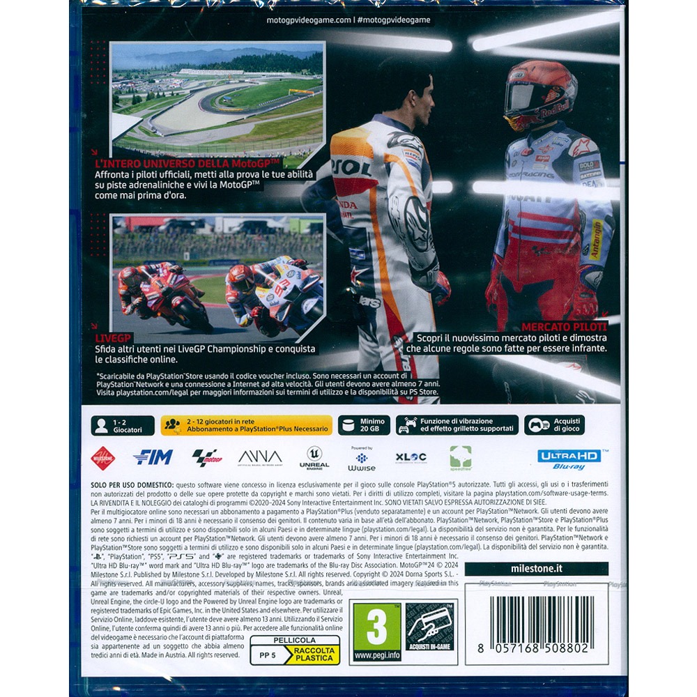 【一起玩】PS5 MotoGP 24 世界摩托車錦標賽 2024 首日版 中英日文歐版 MotoGP 24-細節圖3