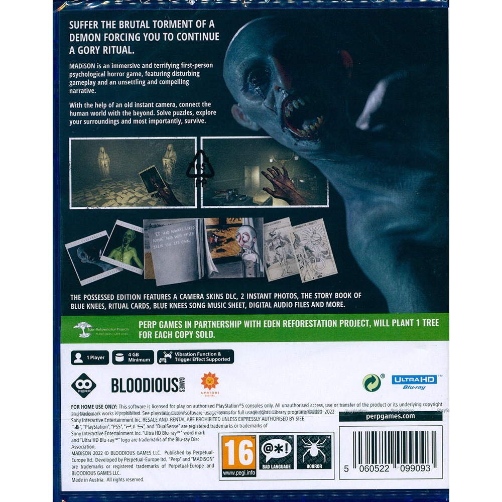 【一起玩】PS5 麥迪遜 附身版 中英日文歐版 Madison - Possessed Edition-細節圖2