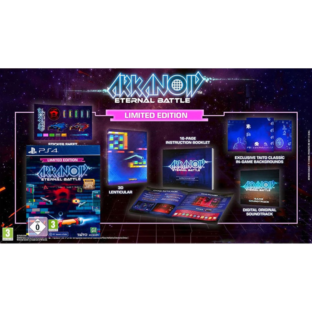 【一起玩】PS4 打磚塊永恆之戰 限量版 中英日文歐版 Arkanold: Enternal Battle 磚塊快打-細節圖3