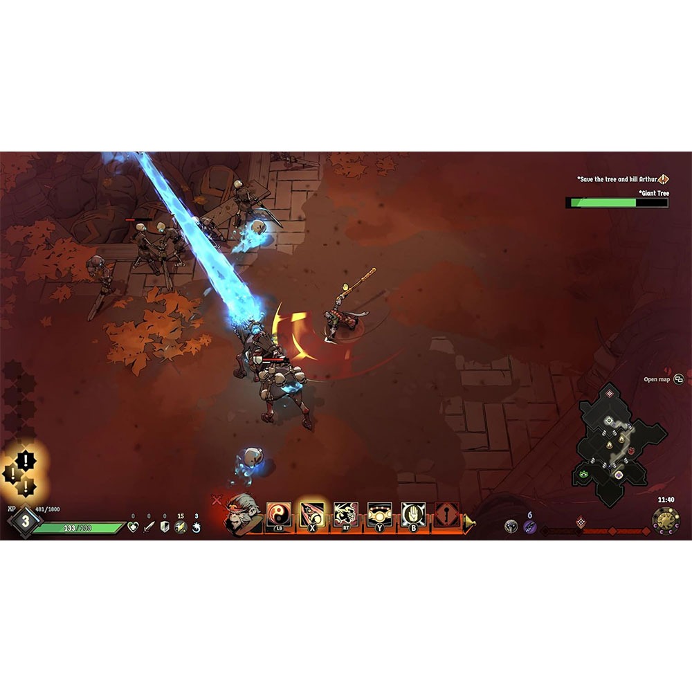【一起玩】PS5 鴉衛守望：傳奇版 中英日文歐版 RAVENSWATCH: LEGENDARY 渡鴉警戒-細節圖6