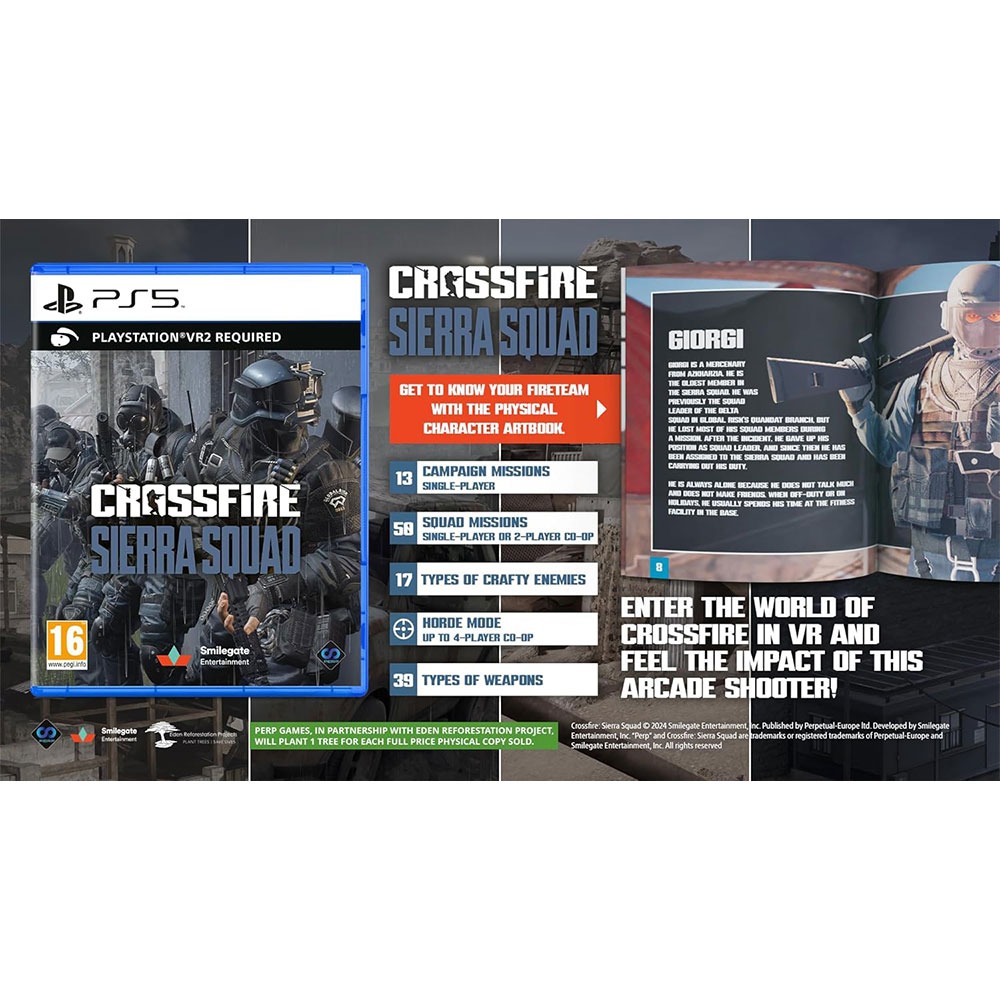 【一起玩】PS5 PSVR2 穿越火線：山脈小隊 中英日文歐版 Crossfire: Sierra Squad-細節圖4