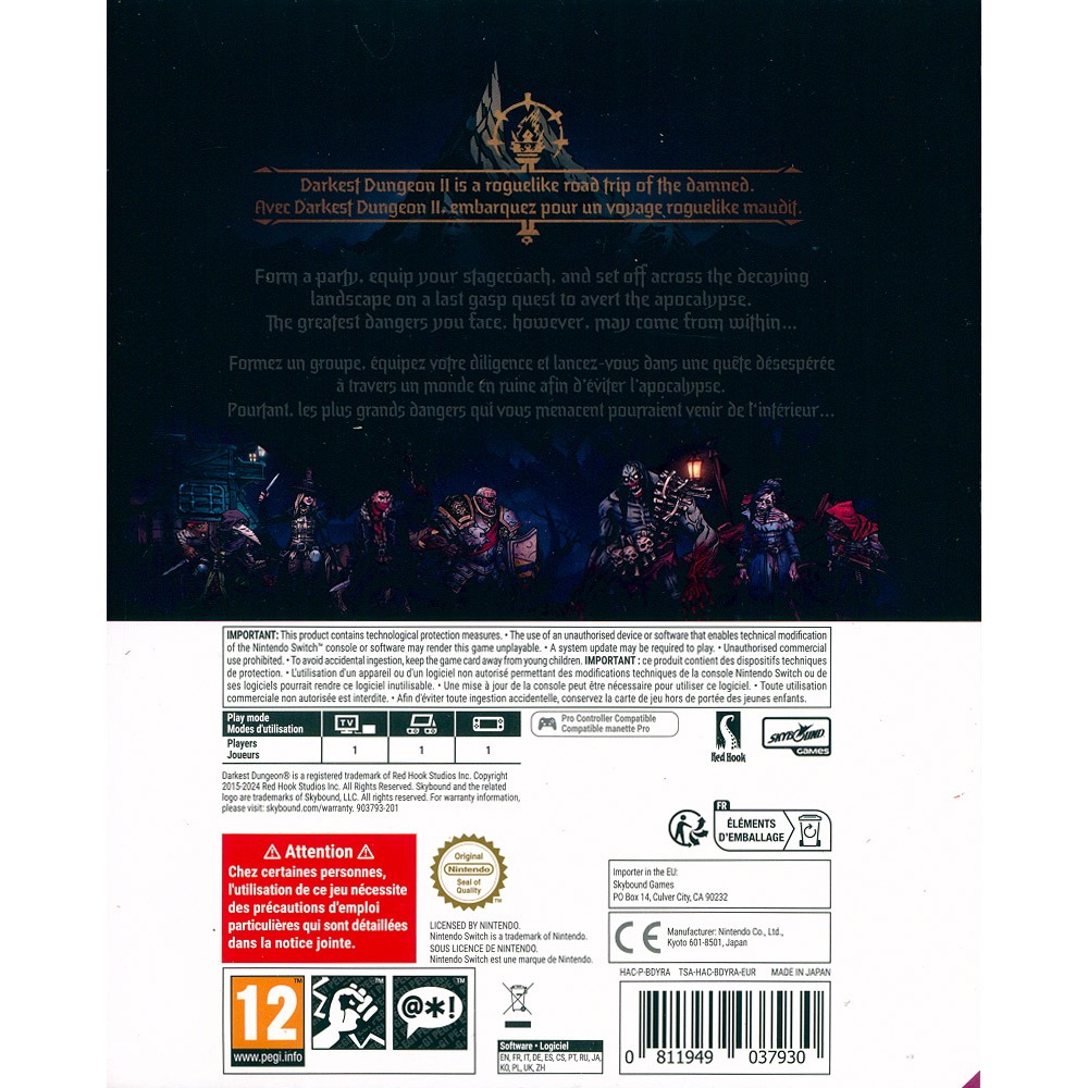 【一起玩】NS SWITCH 暗黑地牢 2 中英日文歐版 Darkest Dungeon 2 暗黑地牢 II-細節圖3