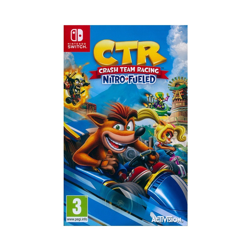 【一起玩】NS SWITCH 袋狼大進擊賽車：氮氣爆衝 英文歐版 CRASH TEAM RACING NITRO-FU-細節圖2