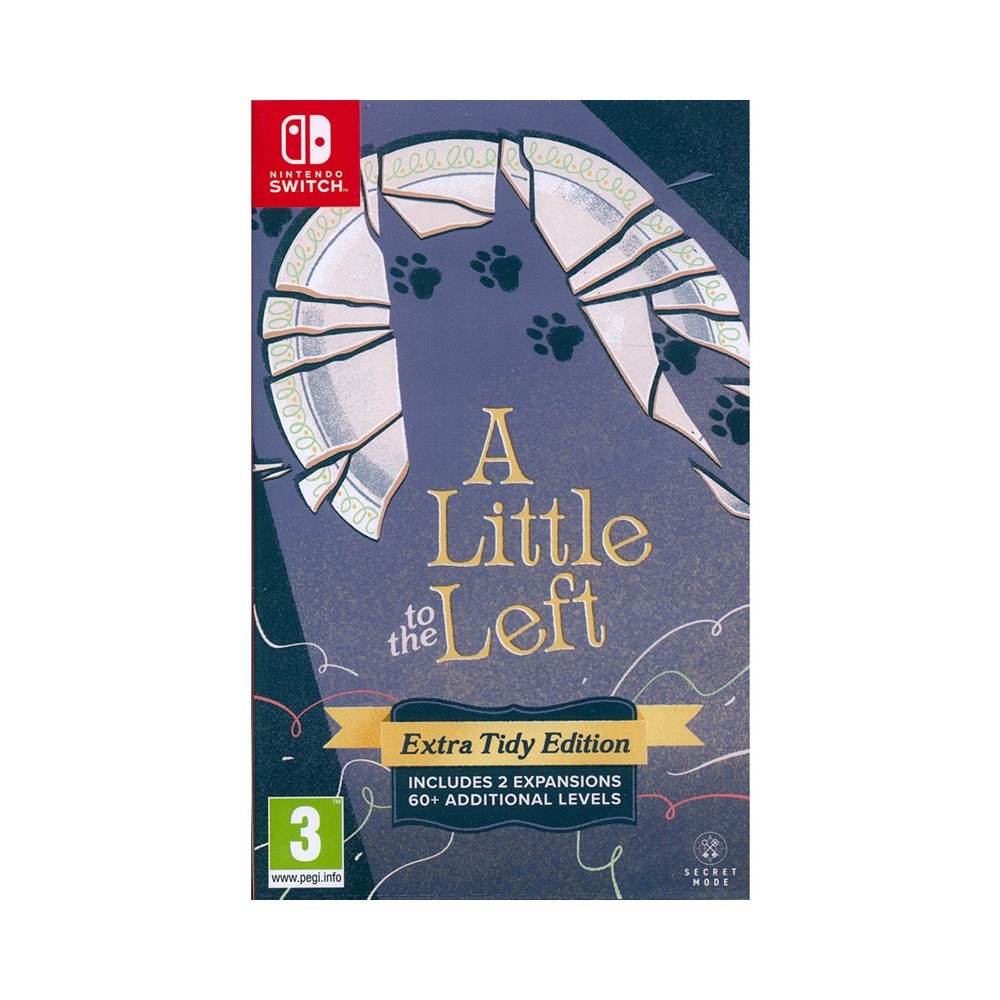 【一起玩】NS Switch 靠左一些些：額外整潔版 中英日文歐版 A LITTLE TO THE LEFT-細節圖2
