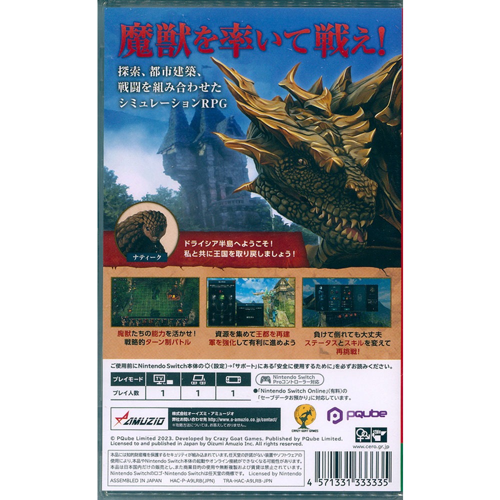 【一起玩】NS SWITCH 龍女：烈焰之令 中英日文日版 The Dragoness: Command of the-細節圖3