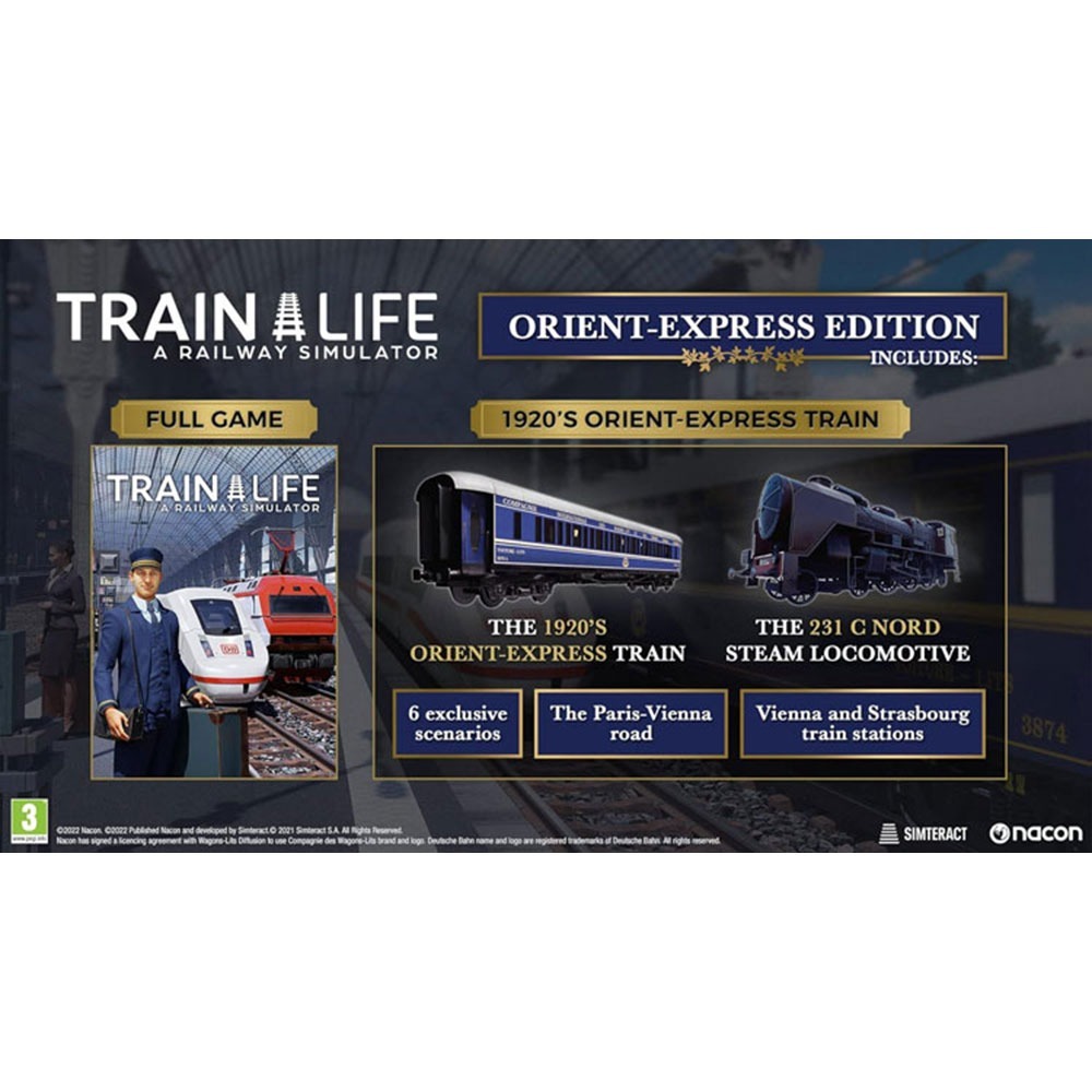 【一起玩】PS5 模擬人生：鐵道模擬 中英日文歐版 Train Life Railway Simulator 列車人生-細節圖7