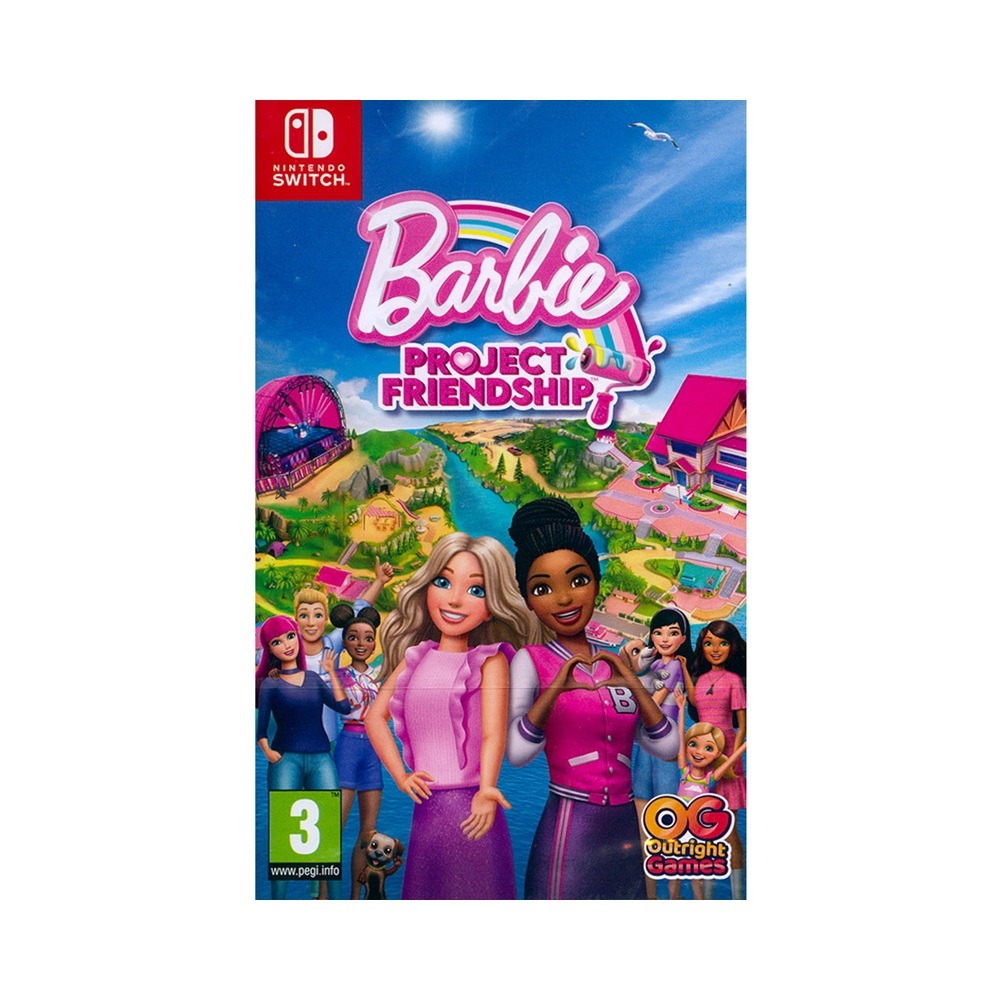 【一起玩】NS Switch 芭比：友誼計畫 中英文歐版 BARBIE PROJECT FRIENDSHIP 巴比娃娃-細節圖2