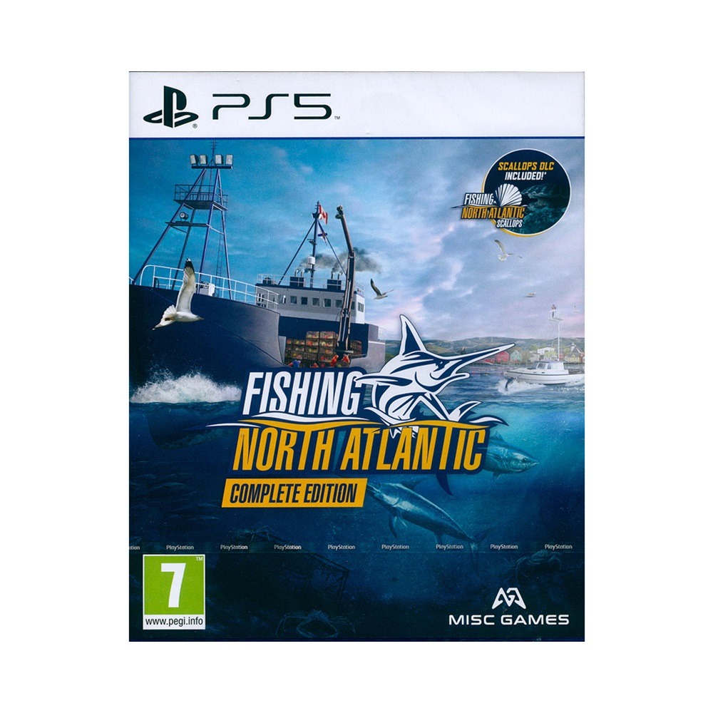 【一起玩】PS5 北大西洋捕魚：完全版 中英日文歐版 Fishing: North Atlantic Complete-細節圖2