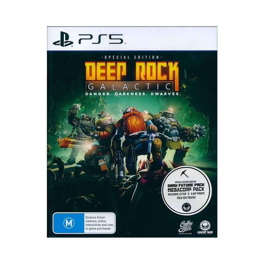 【一起玩】PS5 深岩銀河：特別版 中英日文澳洲版 Deep Rock Galactic Special銀河洞穴大冒險-細節圖2