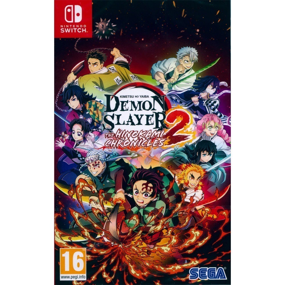 【一起玩】NS SWITCH 鬼滅之刃 火之神血風譚2 中文版 Demon Slayer 2-規格圖9
