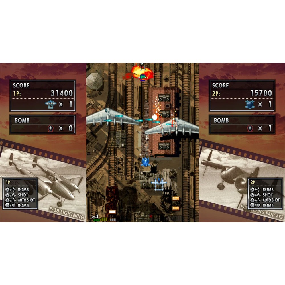 【一起玩】NS Switch 彩京射擊遊戲精選合輯 Vol.1 英日文日版 Psikyo Shooting Librar-細節圖5