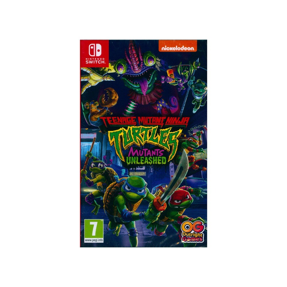 【一起玩】NS Switch 忍者龜：變種人釋放 中英日文歐版 TMNT:Mutants Unleashed 突變覺醒-細節圖2