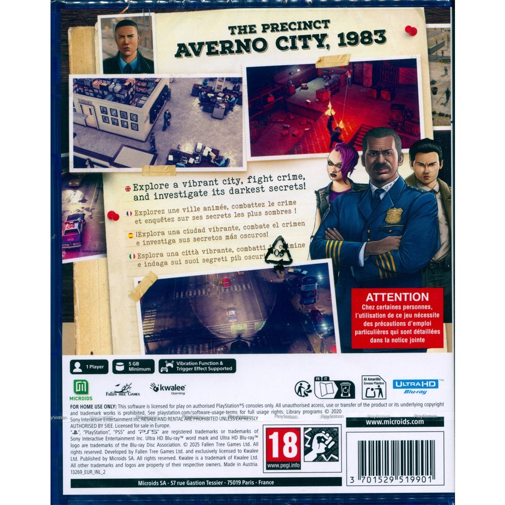 【一起玩】PS5 警察轄區 中英日文歐版 The Precinct-細節圖2