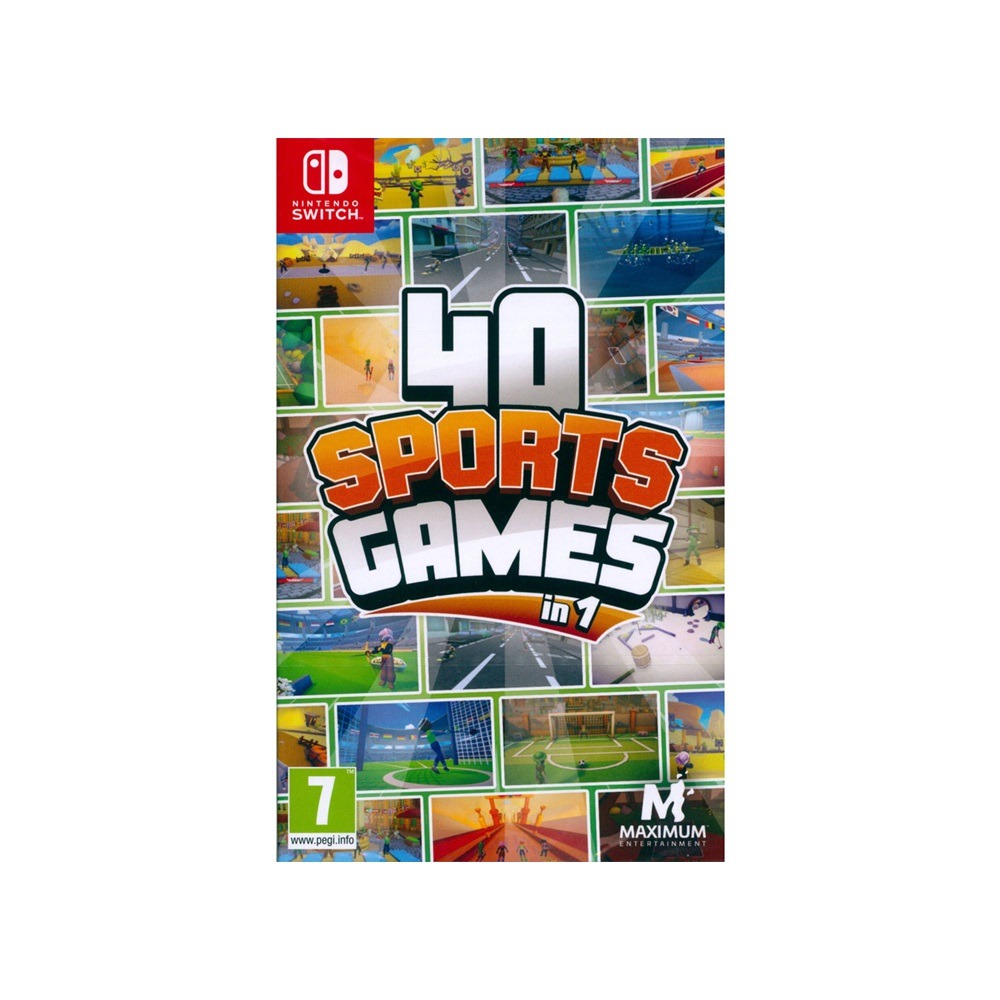 【一起玩】NS Switch 40合1 運動遊戲合集 英文歐版 40 Sports Games in 1-細節圖2