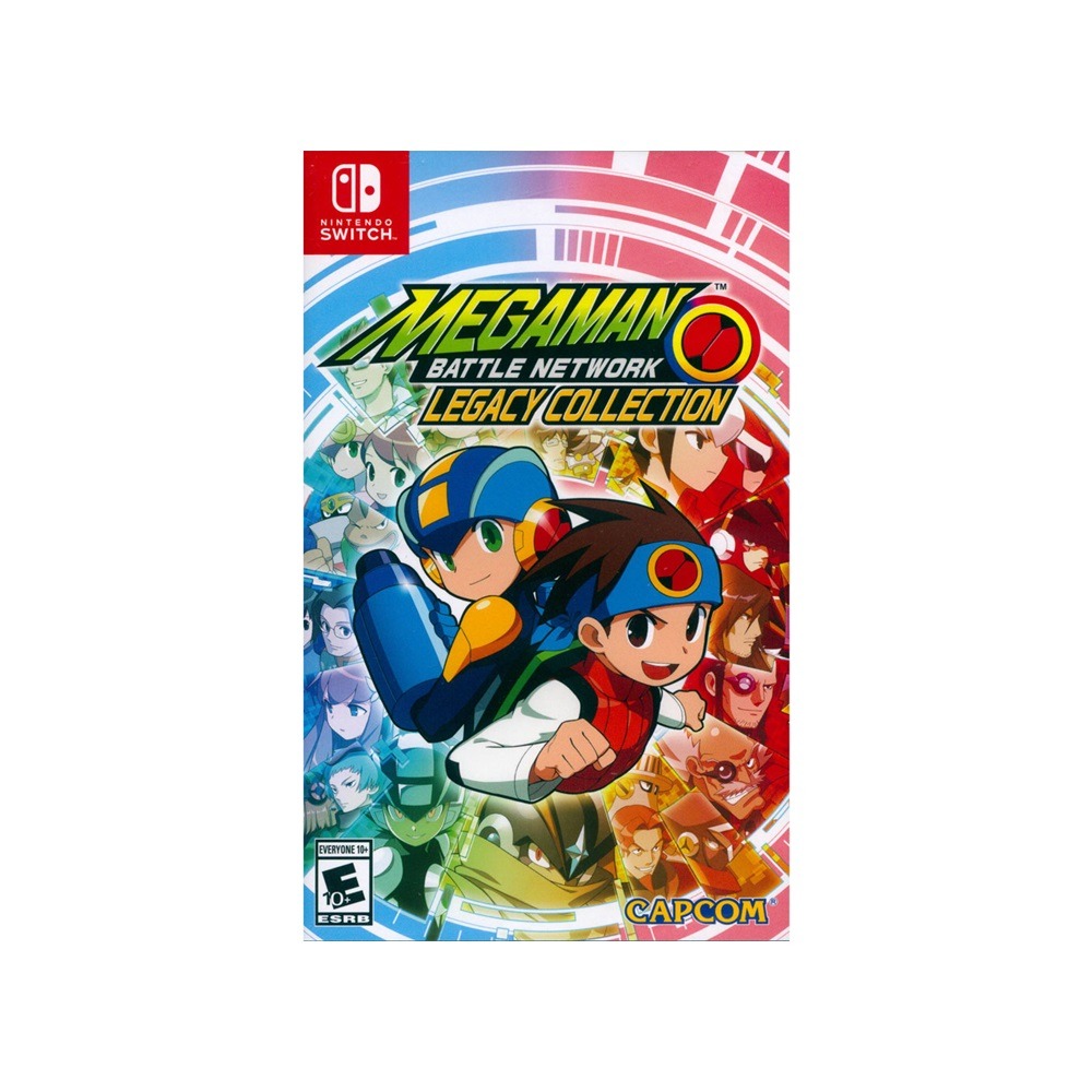 【一起玩】NS SWITCH 洛克人 EXE 合集 中英日文美版 ROCKMAN Mega Man Battle-細節圖2