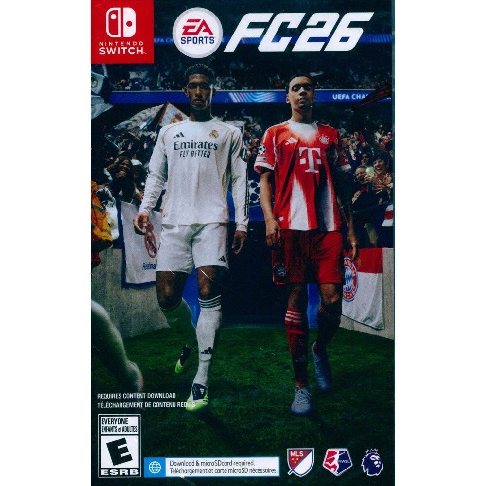 【一起玩】NS SWITCH FC26 國際足盟大賽 26 中文版 EA SPORTS FC 26 FIFA26-規格圖9