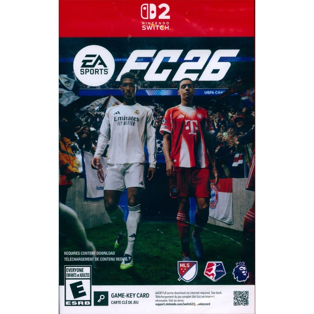 【一起玩】NS2 SWITCH2 FC26 國際足盟大賽 26(鑰匙卡) 中文版 EA SPORTS FC 26-規格圖8