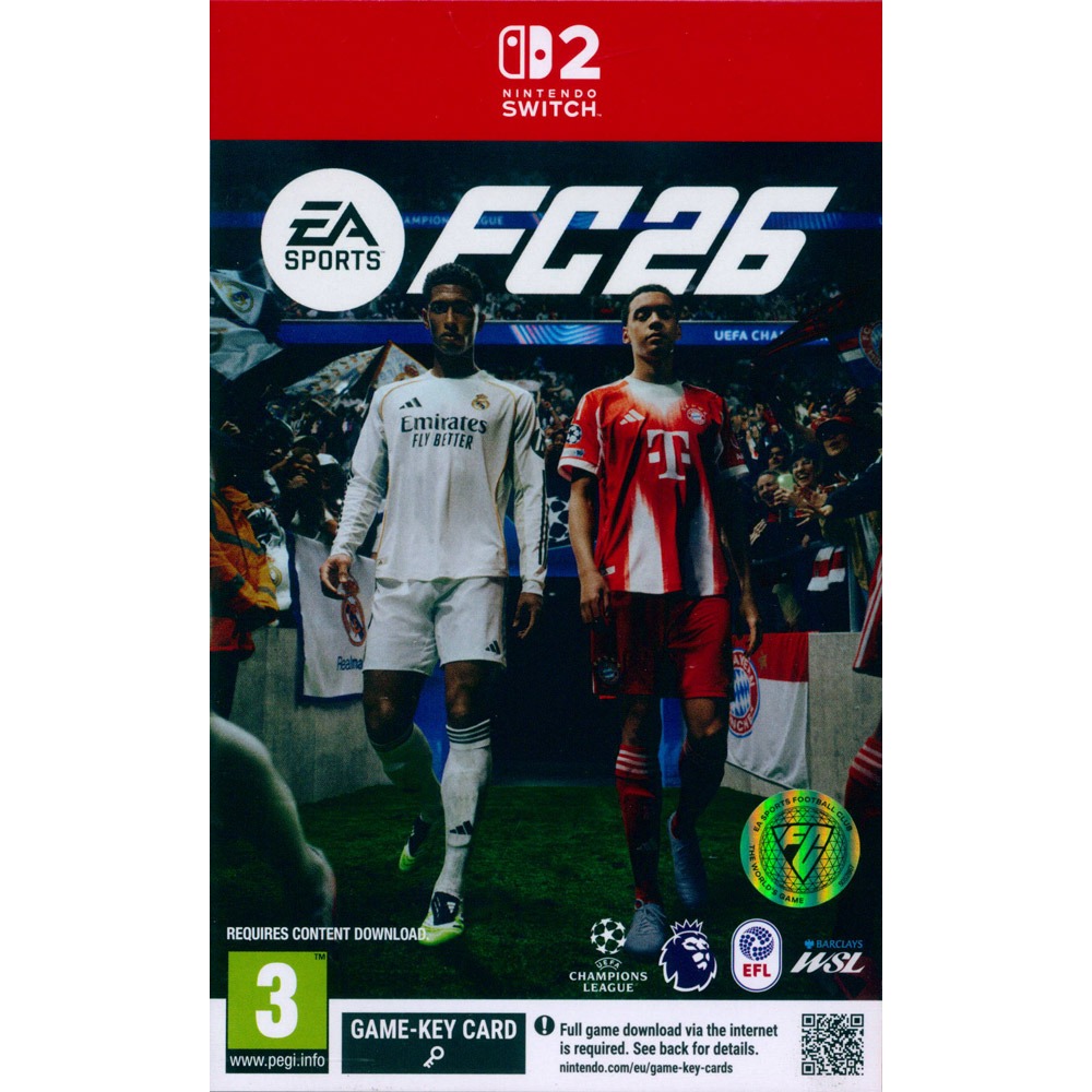 【一起玩】NS2 SWITCH2 FC26 國際足盟大賽 26(鑰匙卡) 中文版 EA SPORTS FC 26-規格圖8