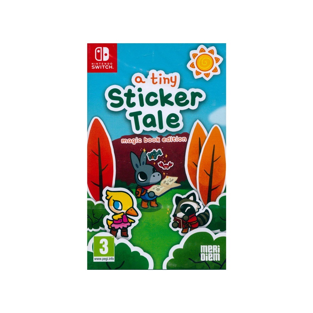 【一起玩】NS SWITCH 小小貼紙物語：魔法書版 中英日文歐版 A Tiny Sticker Tale-細節圖2