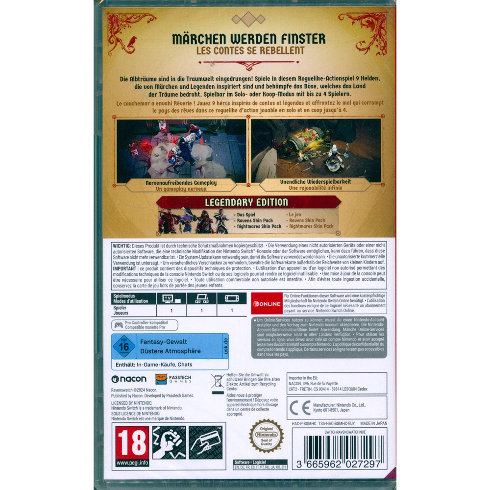 【一起玩】NS Switch 鴉衛守望：傳奇版 中文版 Ravenswatch Legendary Edition-細節圖4
