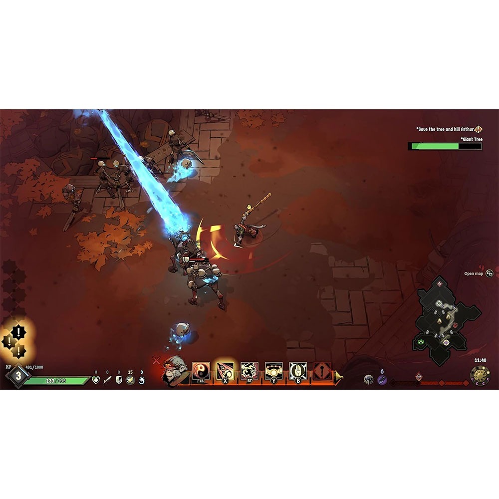 【一起玩】NS Switch 鴉衛守望：傳奇版 中文版 Ravenswatch Legendary Edition-細節圖8
