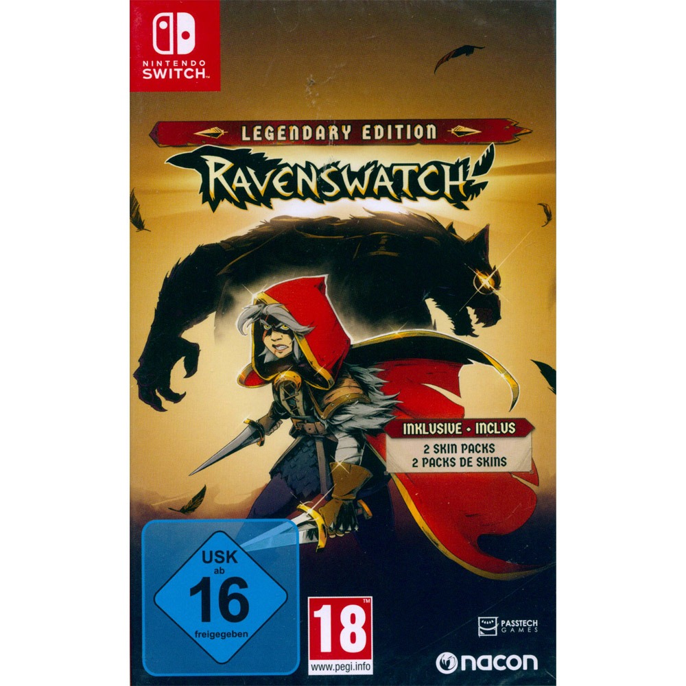 【一起玩】NS Switch 鴉衛守望：傳奇版 中文版 Ravenswatch Legendary Edition-規格圖2