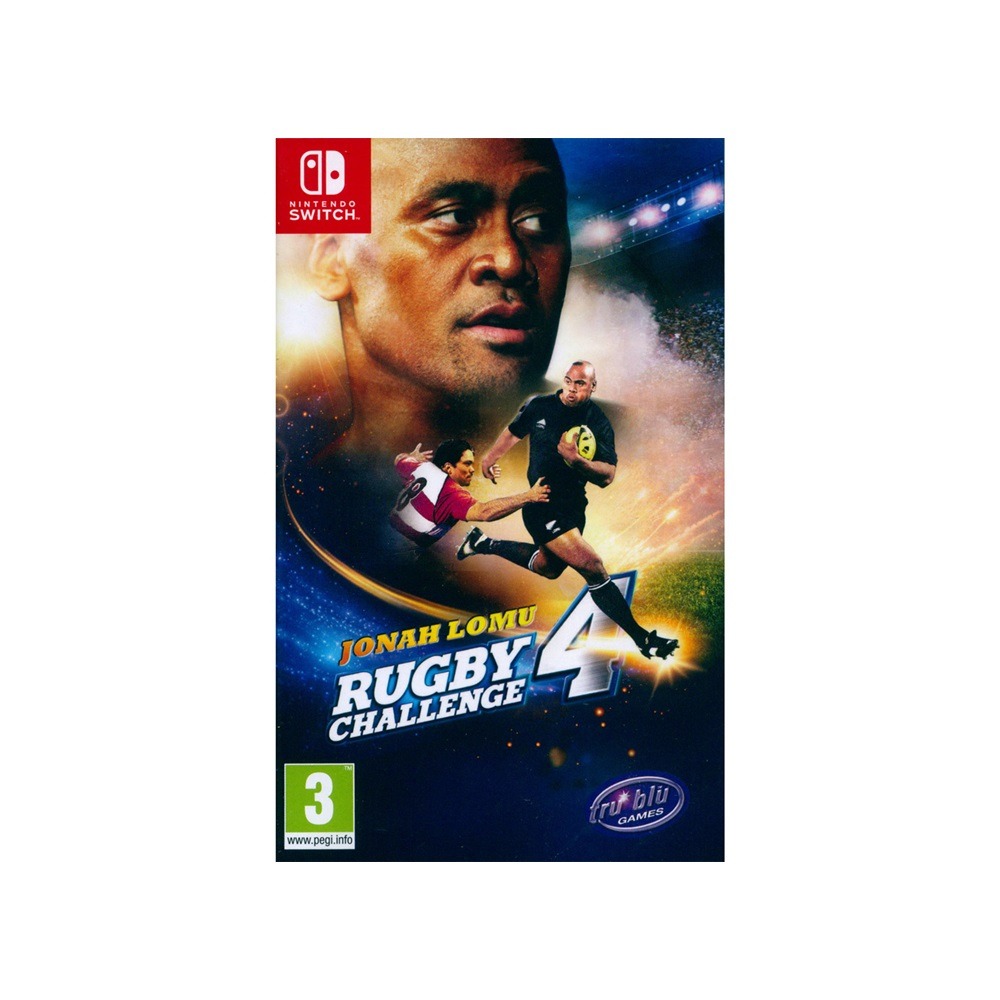 【一起玩】NS SWITCH 喬納羅姆 橄欖球挑戰賽4 英文歐版 Jonah Lomu Rugby Challenge-細節圖3
